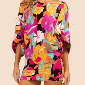 Trina Turk Gemini Swim Cover-Up Tunic sizes S, M, L, and XL